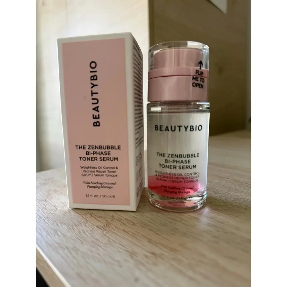 $49 New Beautybio ZenBubble Bi-Phase Toner Serum